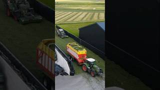 Grass Silage 2023🇳🇱🌱 shorts fendt pöttinger [upl. by Neerol]