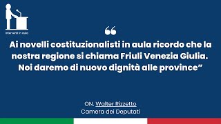 Noi daremo di nuovo dignità alle province [upl. by Ramso]