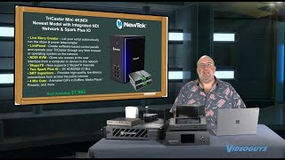 NewTek TriCaster Mini 4K NDI  Complex Shows That Are Easy To Run [upl. by Einram79]