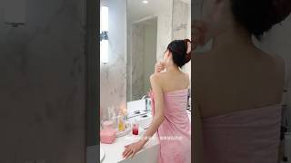 skincare night routine 🌸 aesthetic grwm nightroutine skincare [upl. by Minnie]