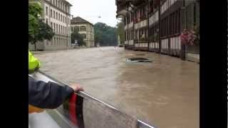 2005 Landunter Hochwasser Aare [upl. by Retlaw]