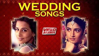 Best Of Bollywood Wedding Songs  Video Jukebox  Popular Indian Shaadi Songs  Mix Playlist [upl. by Kinchen505]