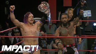 BULLET CLUB vs Josh Alexander Frankie Kazarian and Rich Swann  IMPACT Mar 16 2023 [upl. by Ailuig]