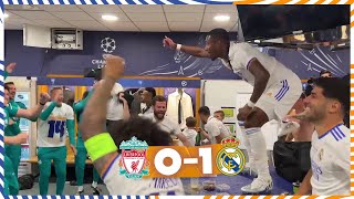 Real Madrids Champions League dressing room celebrations [upl. by Enar]