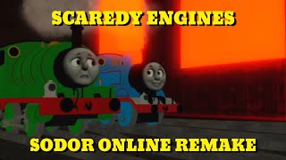 Scaredy Engines  Sodor Online remake Happy Halloween 2024 🎃 [upl. by Ymmit]