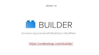 US BUILDER v1 Guide  Bootstrap Home Page [upl. by Yerffoeg]