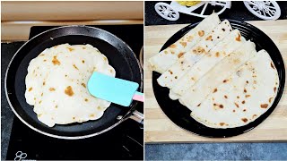 No Rolling No Kneading Liquid Dough Chapati Recipe  Liquid Roti Recipe [upl. by Ayanaj]