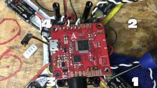 FuryF3 Connecting ESCs To The Board [upl. by Binky563]