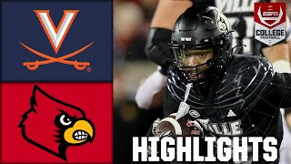 Virginia Cavaliers vs Louisville Cardinals  Full Game Highlights [upl. by Prinz]