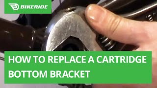 How to Replace a Cartridge Bottom Bracket [upl. by Avihs]