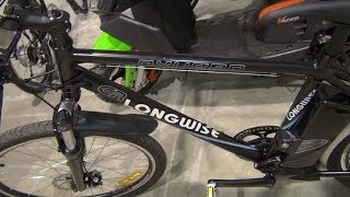 Longwise Oxygen 26quot Mountain Electrical Bicycle in 3D 4K UHD [upl. by Gytle5]