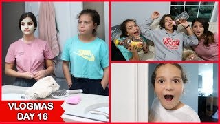 WE PRANK KENDRY  VLOGMAS DAY 16  SISTERFOREVERVLOGS [upl. by Annatnas670]