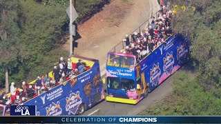 Dodgers World Series championship parade [upl. by Anahsahs]