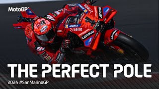 Pecco lights up Misano with a recordbreaking pole 🔥  2024 SanMarinoGP [upl. by Sessler955]