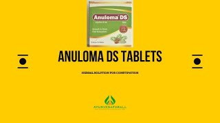 Anuloma DS Tablets For Constipation And Weightloss [upl. by Bowen]