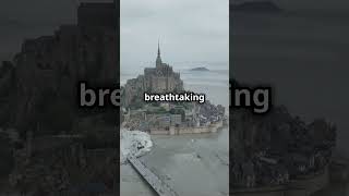 CRAZY TIDES Mont SaintMichel Witnessing the Powerful Tides of Frances Iconic Island [upl. by Anaile]