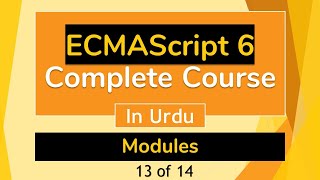 What is Modules in ECMAScript 6 in UrduHindi [upl. by Lowson305]