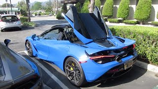 McLaren 720S Spider w roof opening [upl. by Kir]