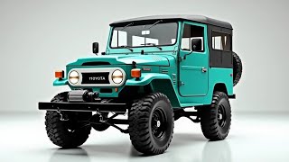 quotUnveiling the 2025 Land Cruiser FJ45 – A Modern Classic Rebornquot [upl. by Htez863]