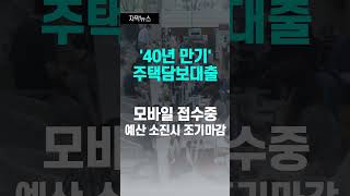 DSR 규제 없는 만기 40년 담보대출 [upl. by Chretien]