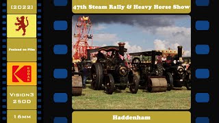 47th Steam Rally amp Heavy Horse Show  Haddenham 2022 16mm Film 4K [upl. by Ellora]