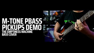 The Emptiness Machine  Linkin Park Bass Cover  Mtone Pbass Pickups Demo [upl. by Aneert]