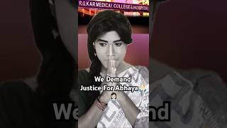 Justice For Rg Kar Medical College 🔥 Kolkata  SongFarzana Wahid Shayan🙏🏻shorts bongstarsandip [upl. by Oht]