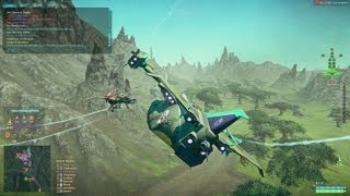 Planetside 2  Galaxy Gameplay  Shock Troopers [upl. by Nallij436]