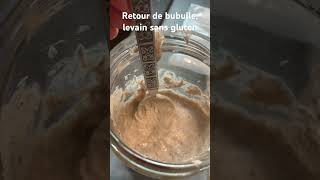 Levain bubulle sans gluten renaît  Réhydratation levainsansgluten faitmaisonparclaudia b [upl. by Laurita490]