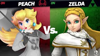 Princess Peach Pea Coat vs Zelda Breath of the Wild Winter OutfitDaisyDuckFanatic2020 Request [upl. by Sifan61]