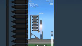 Watch till endrocket launcher shorts youtubeshorts shortvideo sfs missile rocket space [upl. by Felita]