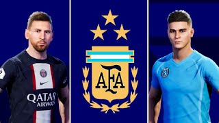 eFootball 2023 argentinian FACES [upl. by Bellina]