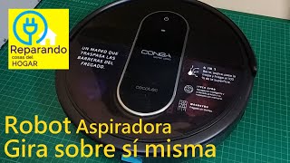 como reparar aspiradora robot que gira en el mismo lugar [upl. by Demodena93]