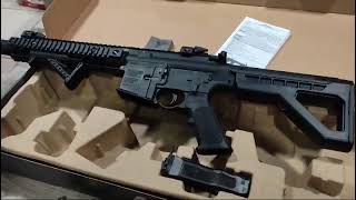 DPMS SBR FULLAUTO AIRGUN IN PAKISTAN [upl. by Claudian864]