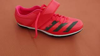 Adidas Adizero High Jump Spikes Model 2021 First test Jumper Axel Luxa Ljubljana 2020 [upl. by Jentoft]