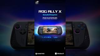 Asus Rog Ally X Level Up Your Gaming asusrog play [upl. by Balling]