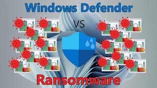 Windows Defender Vs Ransomware test [upl. by Neiluj409]