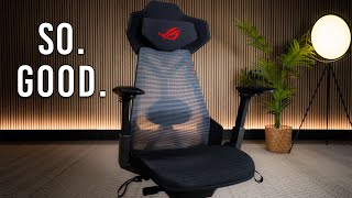 ASUS ROG Destrier Chair DESTROYS ALL Gaming ChairsIF you can find it [upl. by Antonetta622]