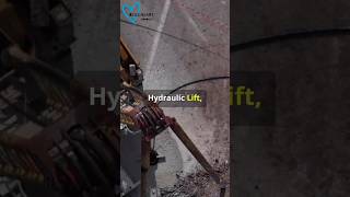 How hyraulic lift works  tech science engineering machine inventions educational research [upl. by Heshum]