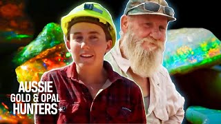 The Misfits Most Exquisite Opal Discoveries  Outback Opal Hunters [upl. by Jak]