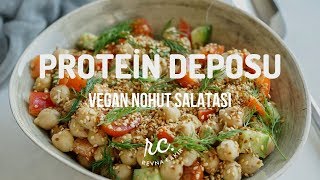 Protein Deposu Nohut Salatası I Sağlıklıamp Pratik Tarifler [upl. by Yffat]