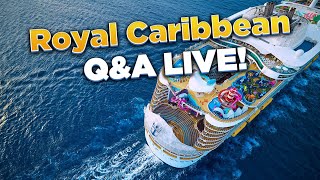 Royal Caribbean QampA LIVE [upl. by Arym998]