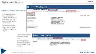 BigFix Foundation Series  Web Reports Basics [upl. by Wendie]