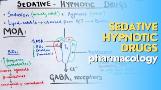 SedativeHypnotic drugs part 2 CNS pharmacology made EASY and QUICK [upl. by Suirauqed]