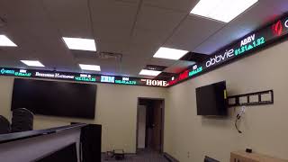 VUU Stock Market Ticker Display by OnDemand Digital Display full video [upl. by Dacey]