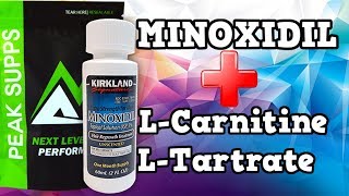 HOW TO Mix Minoxidil W LCarnitine LTartrate For Hair  Beard Growth  TheBeardNeceessities [upl. by Flory]