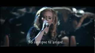 Adele  Lovesong live Subtitulada al Español [upl. by Annekim]