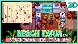 A Ton of FISHING  Stardew Valley 15 Beginners Guide LP 🐚 Beach Farm Ep20 [upl. by Wilbert]