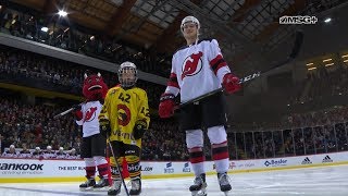 Hischier Given Rousing Ovation from Swiss Fans [upl. by Tilly]