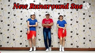 New Runaround Sue  Line Dance [upl. by Eintihw932]